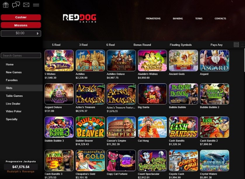 Red Dog Casino Best Slots__2